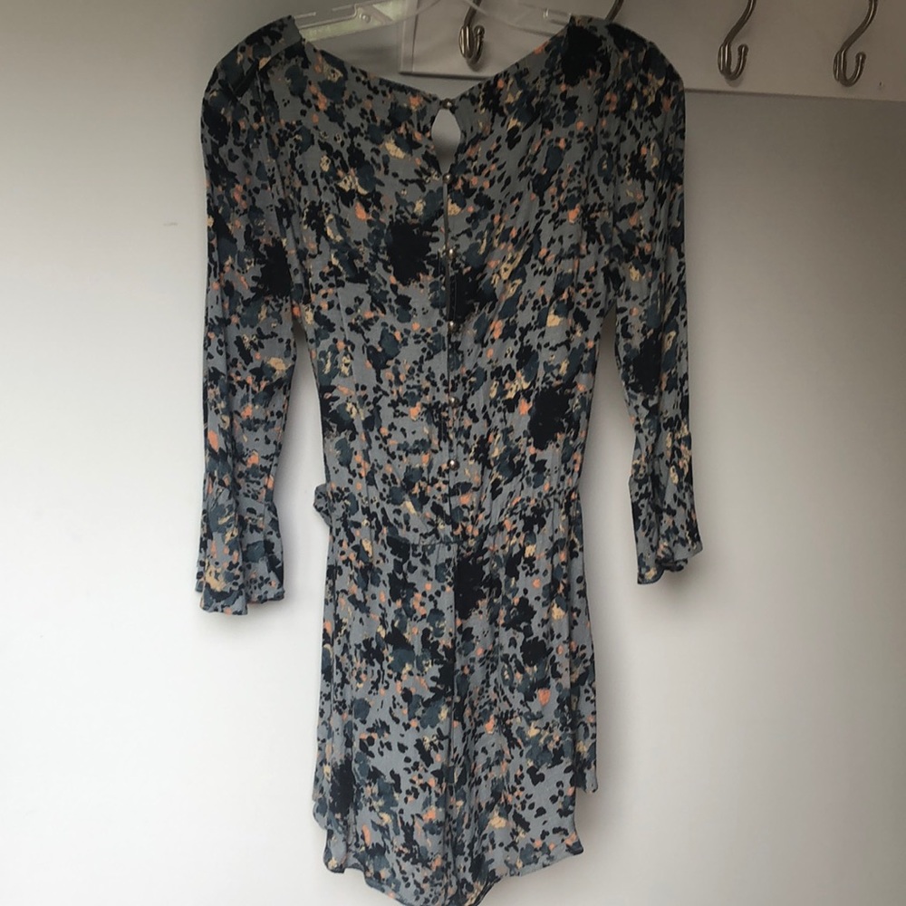 Free People faux wrap romper - Picture 4 of 6